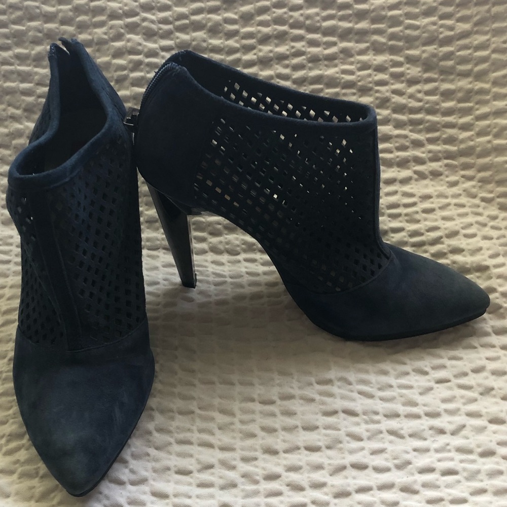 Saks Fifth Ave heeled booties